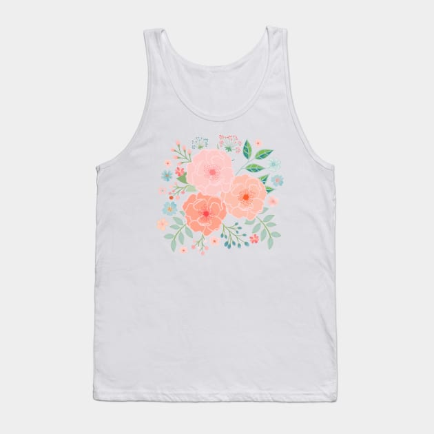 Floral dream Tank Top by CalliLetters